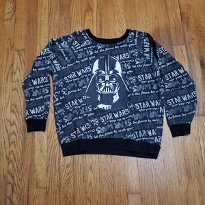 Darth Vader Star Wars Pullover Size Large